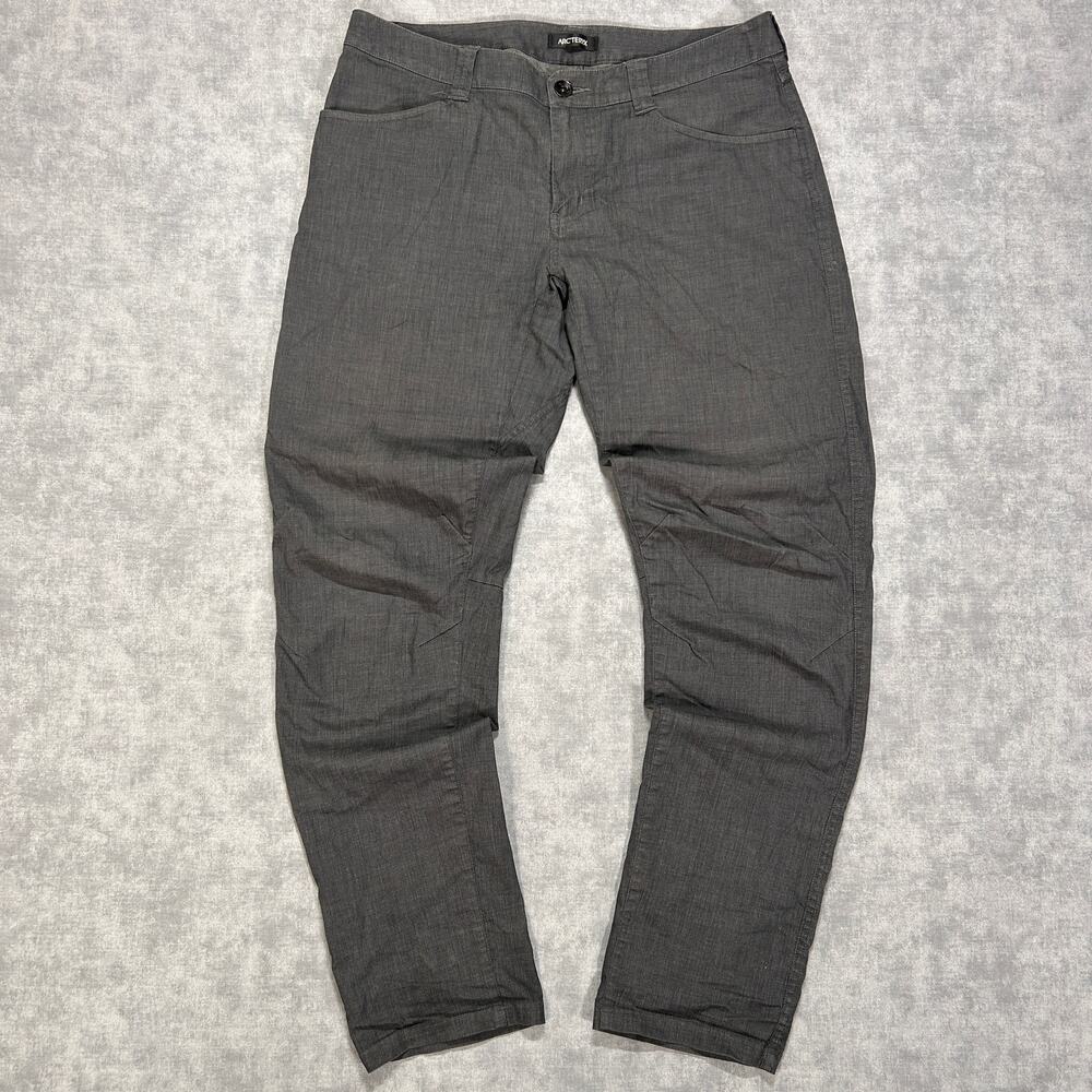 Arcteryx A2B Commuter Pants 17221 Gray Mens 34x32 Stretch Cycling Technical